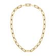 Halia link chain for women in stainless steel, IP gold