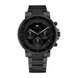 Wristwatch for men in stainless steel, IP Black