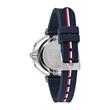 Dameshorloge casual, donkerblauw met kwarts horloge