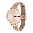 Reloj de pulsera de mujer en acero inoxidable, oro rosado IP