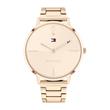 Ladies watch in stainless steel, rose gold-plated