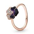 Ring pansy for ladies, rose