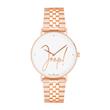 Ladies' Watch In Rose Gold-Plated Stainless Steel