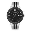 Quartz watch for men in stainless steel