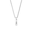 Stainless steel engravable chain for men, tricolor