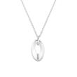 Ladies stainless steel pendant necklace