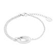 Pulsera de acero inoxidable para mujer