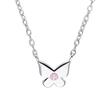 Butterfly necklace for children in 925 sterling silver