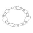 Link bracelet for ladies in stainless steel