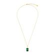 Ladies necklace in 925 sterling silver, gold plated