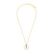 Gold-plated stainless steel necklace for women
