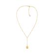 Necklace casual for women made of stainless steel, gold plated