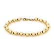 Ladies bracelet casual made of gold-plated stainless steel