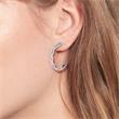 Stainless steel stud earrings for ladies