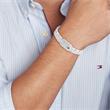 Men's engravable bracelet in stainless steel