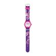 Einhorn Armbanduhr für Mädchen, Kunststoff, lila, pink