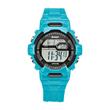 Analogue digital watch for children in turquoise