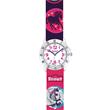 Wild horses wrist watch with textile strap for girls