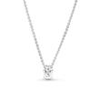 Necklace for ladies in 925 silver with cubic zirconia