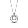 Signature Necklace In 925 Sterling Silver With Zirconia