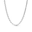 Infinity link chain for ladies, 925 silver, Moments