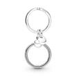 Moments charm keyring in 925 sterling silver