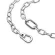 ME Link chain necklace for ladies in 925 silver