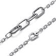 ME Link bracelet for ladies, sterling silver