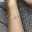 Moments star bracelet for ladies in 925 sterling silver