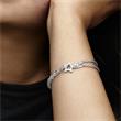 Ladies 925 sterling silver shooting star bracelet