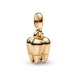 Gold plated tooth mini dangle for ladies, ME