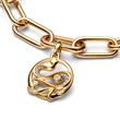 Snake locket with cubic zirconia, ME, gold