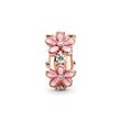 Rose clip bedel margriet met Zirkonia