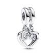 2 Forever and Always charms in 925 Sterling silver