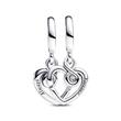 2 Charms Forever and Always aus 925er Silber