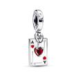 Disney Villains Herzkönigin Charm-Anhänger 925er Silber