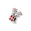 Disney charm mickey and minnie mouse in 925 silver