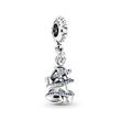 Cinderella Charm Pendant In 925 Silver, Disney
