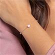 Armband für Damen aus Sterlingsilber mit Opal Effekt