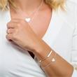 Armband Herz und Infinity aus 925er Silber mit Zirkonia