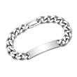 Stainless steel bracelet high gloss polished