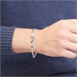 Bracelet set heart stainless steel engravable