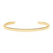 Bangle Made Of Gold-Plated Stainless Steel, Engravable
