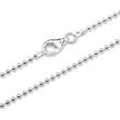 Sterling silver bead chain 1,8mm