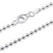 Sterling silver bead chain 3,0mm