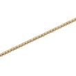 Ladies 14K gold tennis bracelet with diamonds