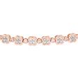 Armband mit lab grown Diamanten aus Roségold