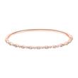 Rose gold bangle for ladies with diamonds