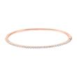 Damesarmband in roségoud met diamanten