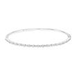 Diamond bangle for ladies in white gold or platinum